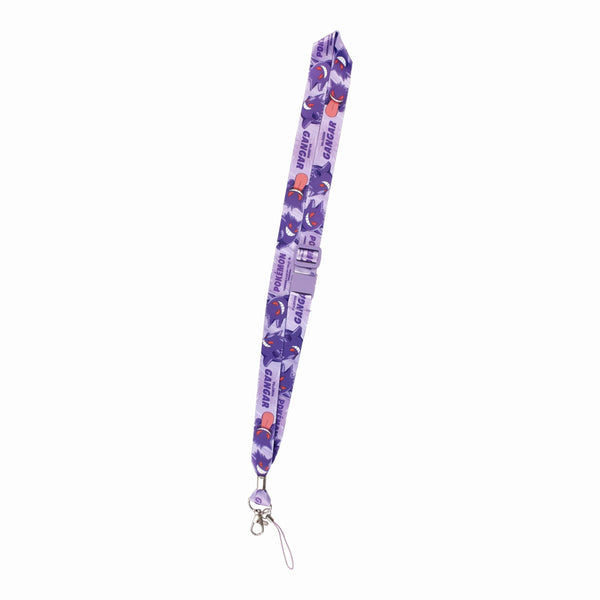 Gengar Pokémon Lanyard | Official Licensed Merchandise