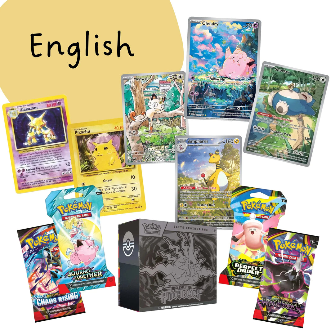 English Pokemon TCG - Collection Image - Prism & Pocket - Australia