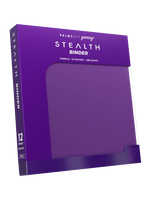 Stealth 12 Pocket Zip Binder - Purple - Palms Off Gaming - Detail - Prism & Pocket