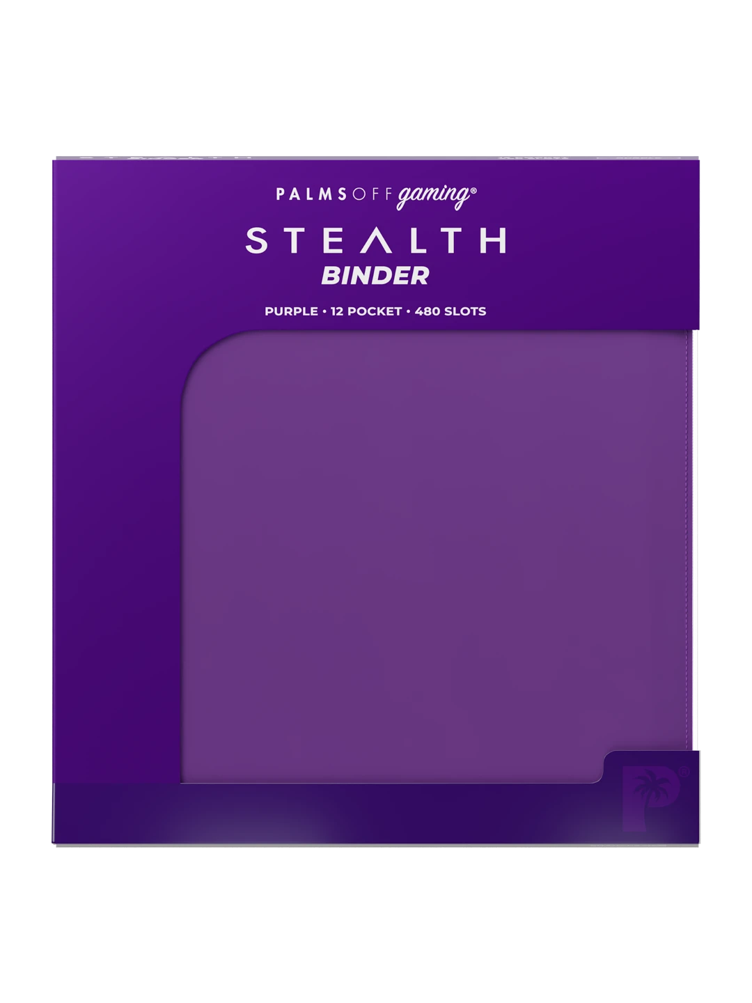 Stealth 12 Pocket Zip Binder - Purple - Palms Off Gaming - Lifestyle - Prism & Pocket