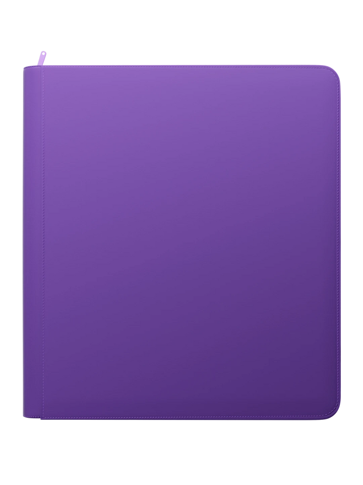 Stealth 12 Pocket Zip Binder - Purple - Palms Off Gaming - Packaging - Prism &amp; Pocket