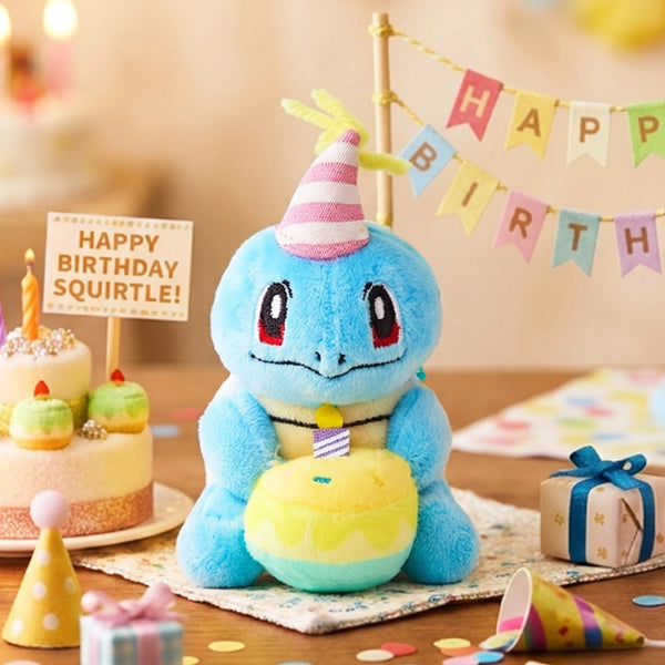 Pokémon Squirtle Celebration Series Plush Bag Charm | Official Licensed Merchandise