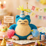 Pokémon Celebration Series Plush Bag Charm 8cm – Snorlax - Front - Prism & Pocket