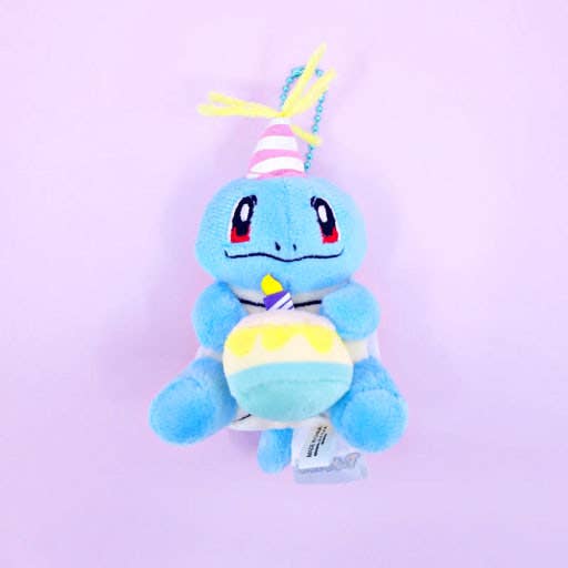 Pokémon Celebration Series Plush Bag Charm 8cm – Squirtle - Detail - Prism & Pocket