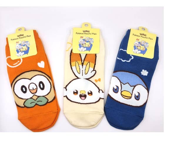 Pokémon Peaceful Place Character Socks - Lifestyle 7 - Prism &amp; Pocket
