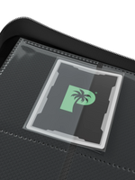 Stealth 9 Pocket Zip Binder - Black - Palms Off Gaming - Reverse - Prism & Pocket