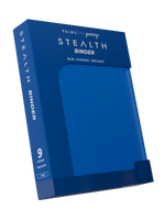 Stealth 9 Pocket Zip Binder - Blue - Palms Off Gaming - Detail - Prism & Pocket