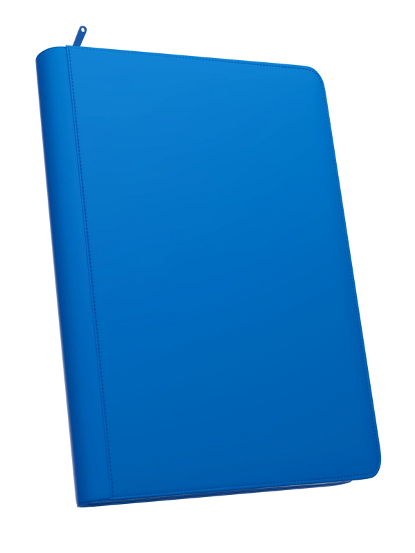 Stealth 9 Pocket Zip Binder - Blue - Palms Off Gaming - Front - Prism & Pocket