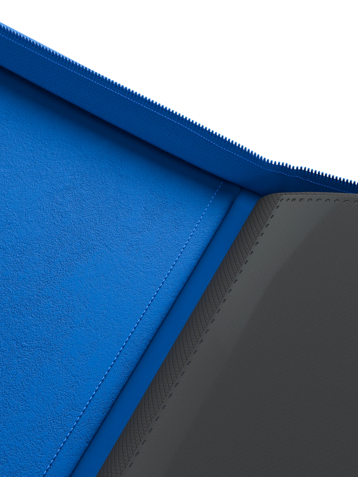 Stealth 9 Pocket Zip Binder - Blue - Palms Off Gaming - Lifestyle 3 - Prism &amp; Pocket