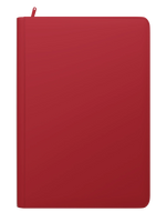 Stealth Red Pocket Zip Binder - 9 Pocket Page - Palms Off Gaming - Lifestyle - Prism & Pocket