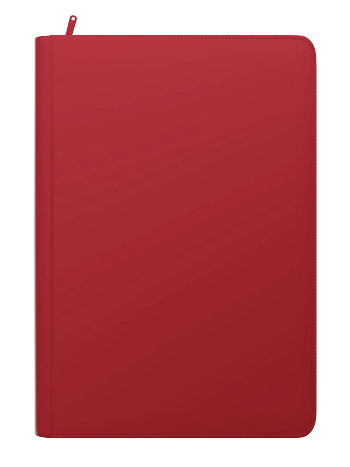 Stealth Red Pocket Zip Binder - 9 Pocket Page - Palms Off Gaming - Lifestyle - Prism &amp; Pocket