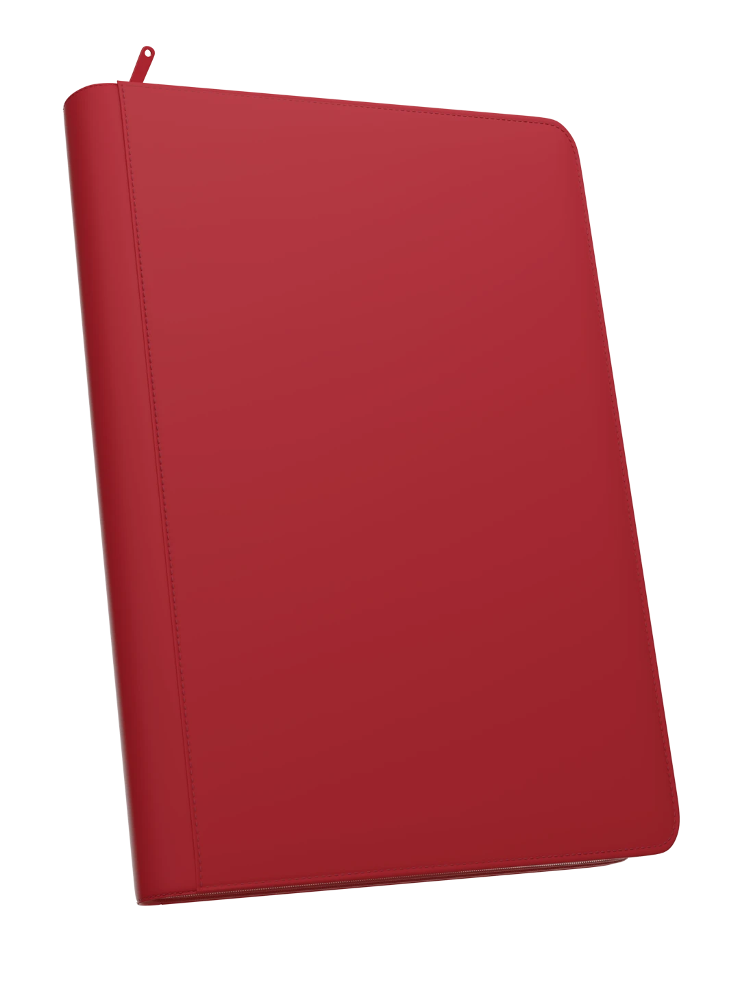 Stealth Red Pocket Zip Binder - 9 Pocket Page - Palms Off Gaming - Front - Prism & Pocket