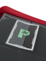 Stealth Red Pocket Zip Binder - 9 Pocket Page - Palms Off Gaming - Reverse - Prism & Pocket