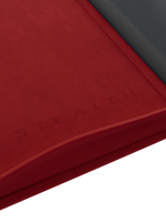 Stealth Red Pocket Zip Binder - 9 Pocket Page - Palms Off Gaming - Lifestyle 4 - Prism & Pocket