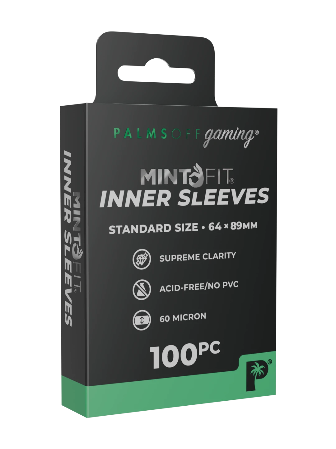 MintFit Inner Sleeves - Standard Size - 100pc Pack - Front - Prism & Pocket