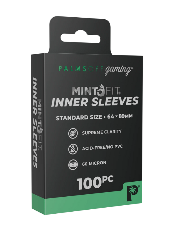 MintFit Inner Sleeves - Standard Size - 100pc Pack - Front - Prism & Pocket