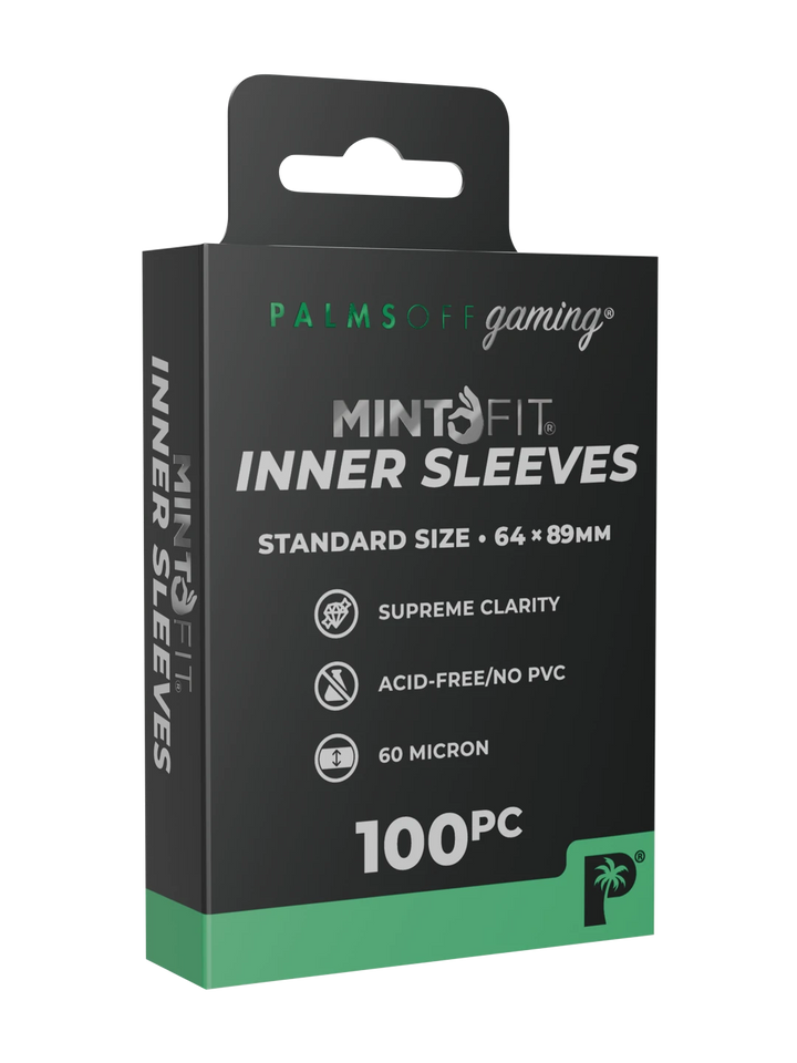 MintFit Inner Sleeves - Standard Size - 100pc Pack - Front - Prism &amp; Pocket