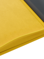 Stealth 12 Pocket Zip Binder - Yellow - Reverse - Prism & Pocket