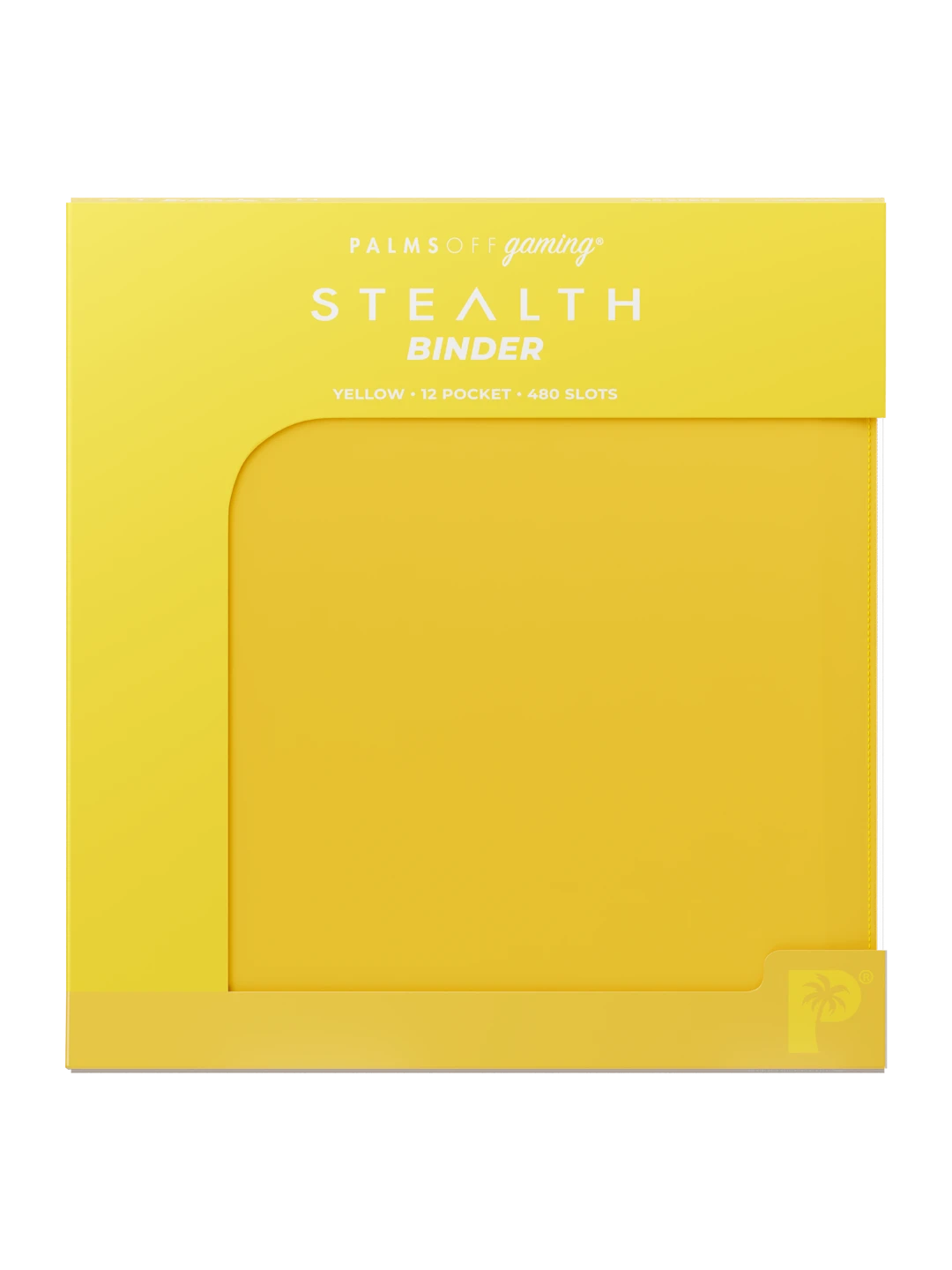 Stealth 12 Pocket Zip Binder - Yellow - Packaging - Prism & Pocket