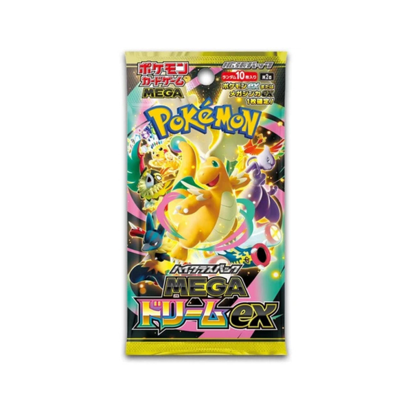 Pokémon TCG: MEGA – Dream ex Booster Pack (Japanese) - Front - Prism & Pocket