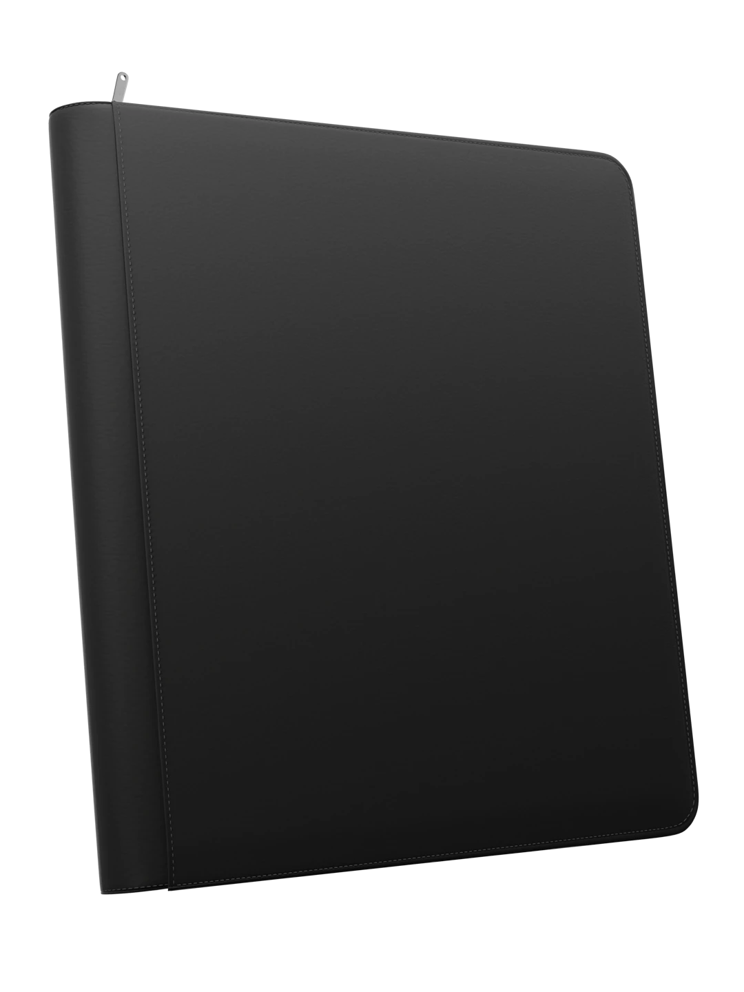 Stealth 12 Pocket Zip Binder - Black - Front - Prism & Pocket