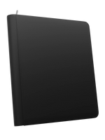 Stealth 12 Pocket Zip Binder - Black - Front - Prism & Pocket