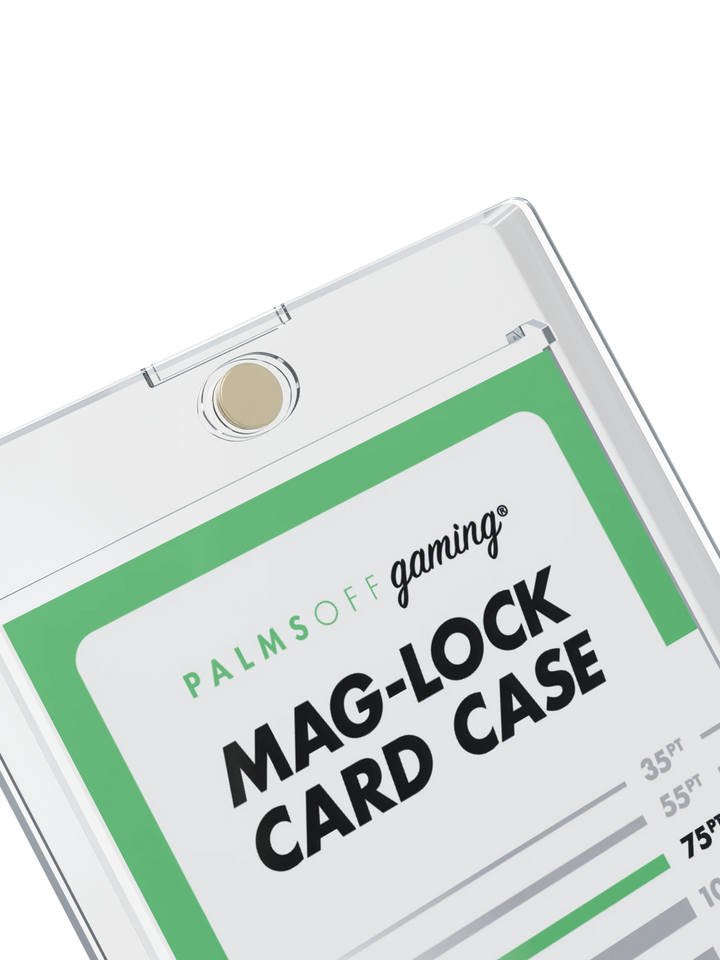 75pt Mag-Lock Card Case - Palms Off Gaming - Detail - Prism &amp; Pocket