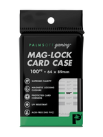 100pt Mag-Lock Card Case - Palms Off Gaming - Front - Prism & Pocket