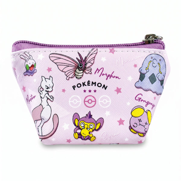 Pokémon Triangle Mini Pouch – Purple - Front - Prism & Pocket