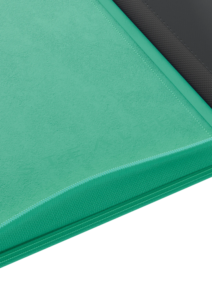 Stealth 12 Pocket Zip Binder - Turquoise - Palms Off Gaming - Lifestyle - Prism &amp; Pocket