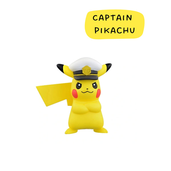Pokémon Monster Collection Captain Pikachu Figure - Prism & Pocket