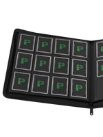 Stealth 12 Pocket Zip Binder - Black - Lifestyle 4 - Prism & Pocket