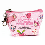 Pokémon Triangle Mini Pouch – Pink - Reverse - Prism & Pocket