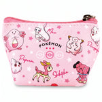 Pokémon Triangle Mini Pouch – Pink - Front - Prism & Pocket