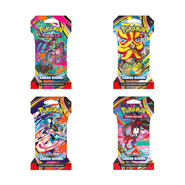 Pokémon TCG: Mega Evolution — Chaos Rising Booster Pack - Front - Prism & Pocket