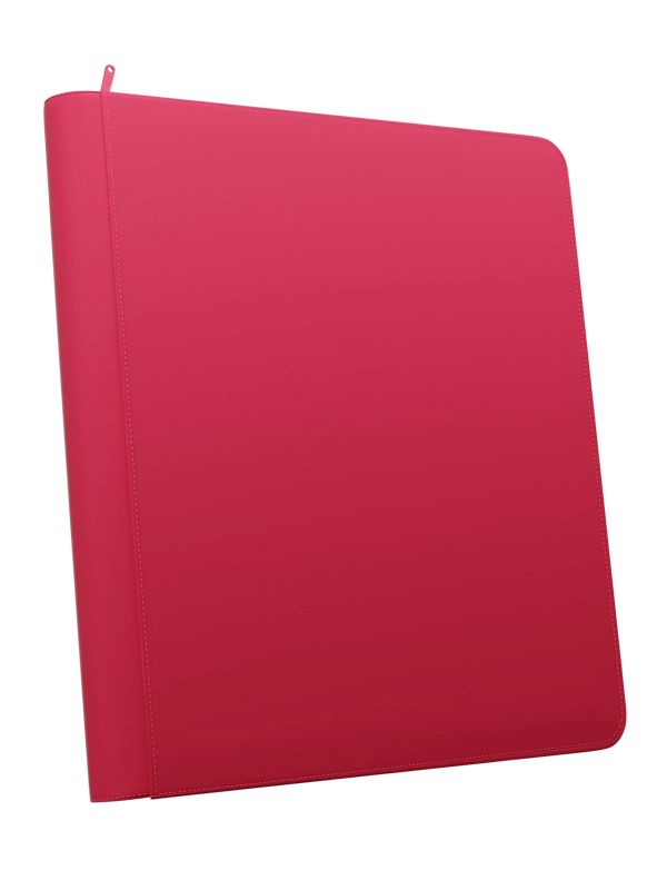 Stealth 12 Pocket Zip Binder - Red - Palms Off Gaming - Front - Prism & Pocket