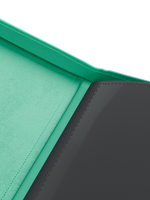 Stealth 12 Pocket Zip Binder - Turquoise - Palms Off Gaming - Packaging - Prism & Pocket