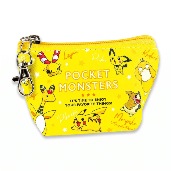Pokémon Triangle Mini Pouch – Yellow - Prism & Pocket
