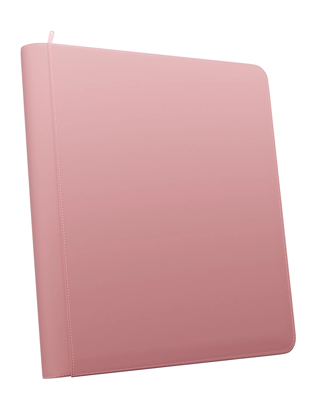 Stealth 12 Pocket Zip Binder - Pink - Front - Prism & Pocket
