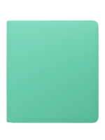 Stealth 12 Pocket Zip Binder - Turquoise - Palms Off Gaming - Detail - Prism & Pocket