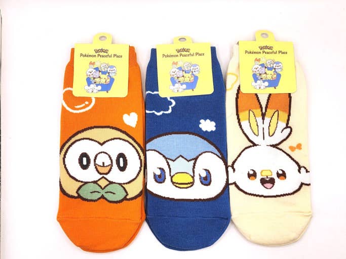 Pokémon Peaceful Place Character Socks - Packaging - Prism &amp; Pocket