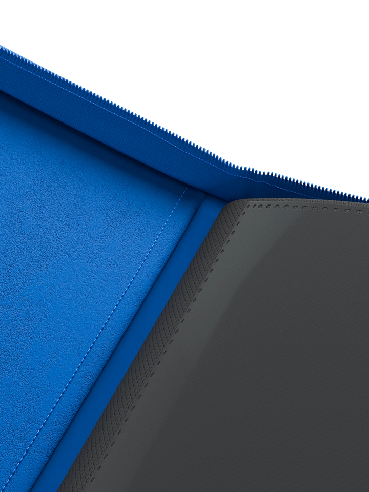 Stealth 12 Pocket Zip Binder - Blue - Packaging - Prism &amp; Pocket