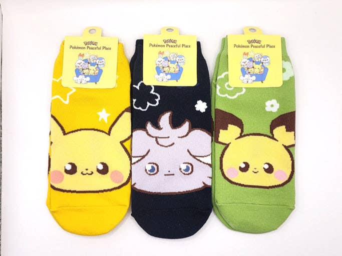 Pokémon Peaceful Place Character Socks - Lifestyle 8 - Prism &amp; Pocket