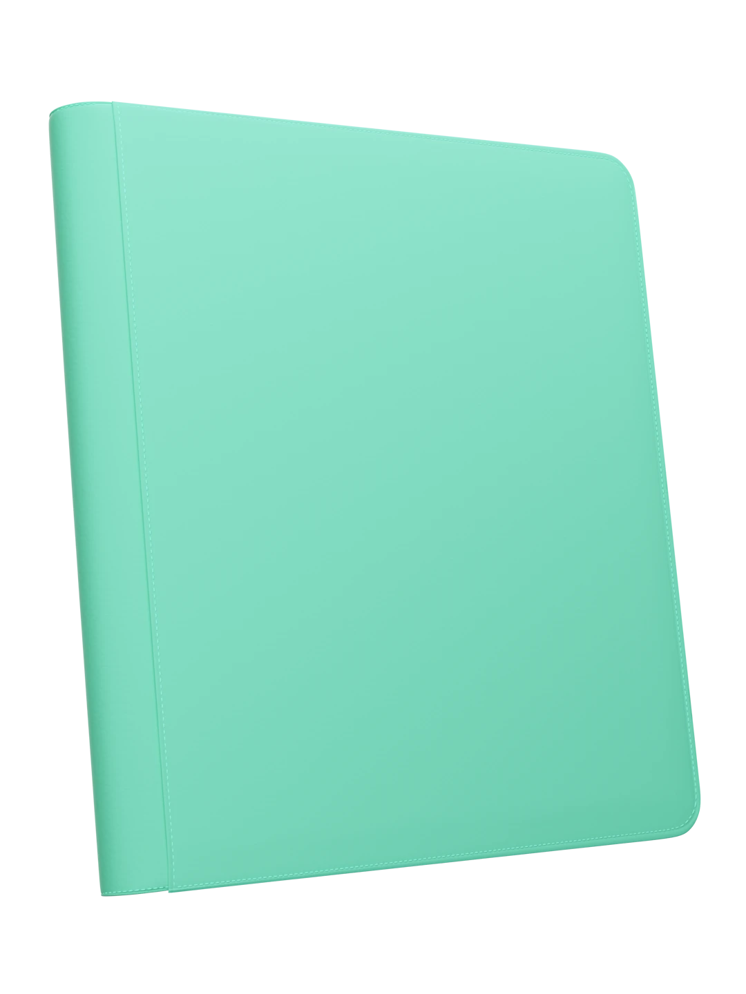 Stealth 12 Pocket Zip Binder - Turquoise - Palms Off Gaming - Front - Prism & Pocket