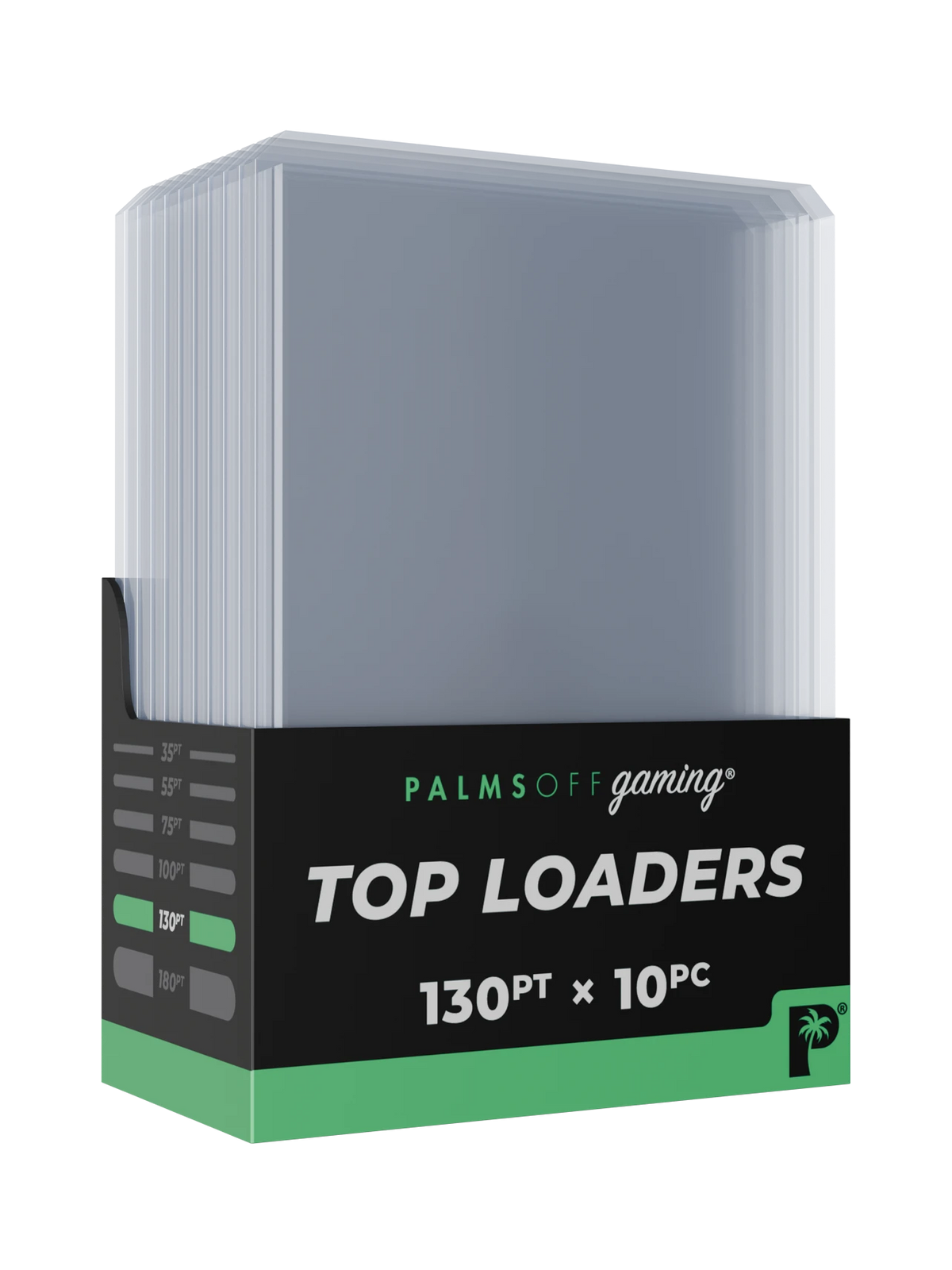 130pt Top Loaders - 10pc Pack - Front - Prism & Pocket