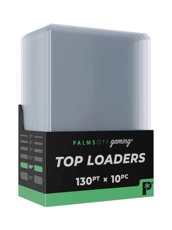 130pt Top Loaders - 10pc Pack - Front - Prism & Pocket
