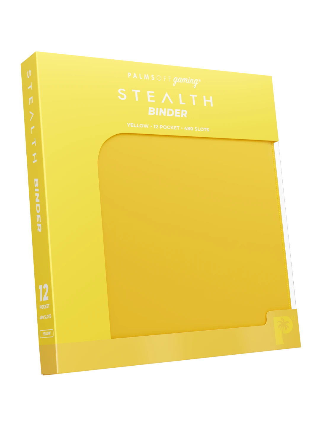 Stealth 12 Pocket Zip Binder - Yellow - Detail - Prism & Pocket