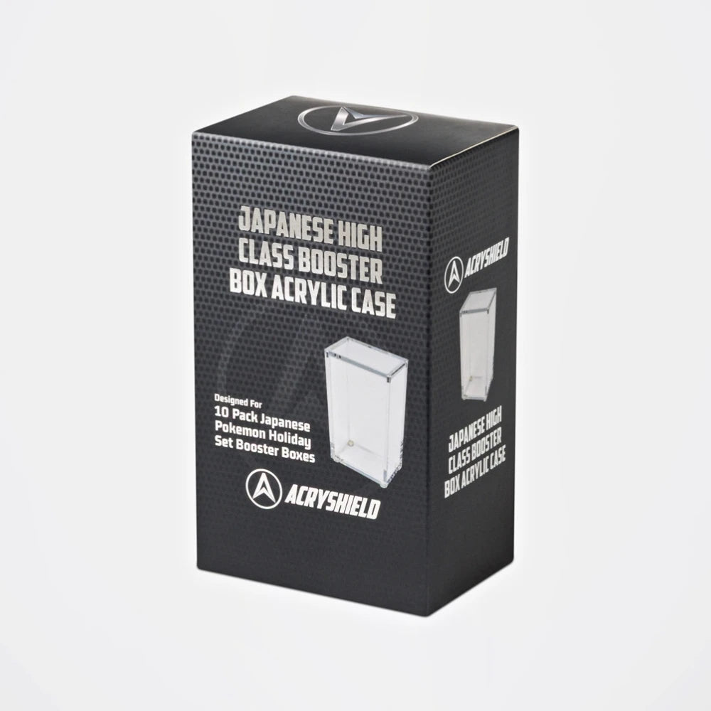 Japanese High Class Booster Box Acrylic Display Case - Reverse - Prism & Pocket