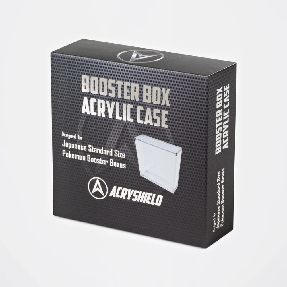 Japanese Standard Booster Box Acrylic Display Case - Reverse - Prism & Pocket