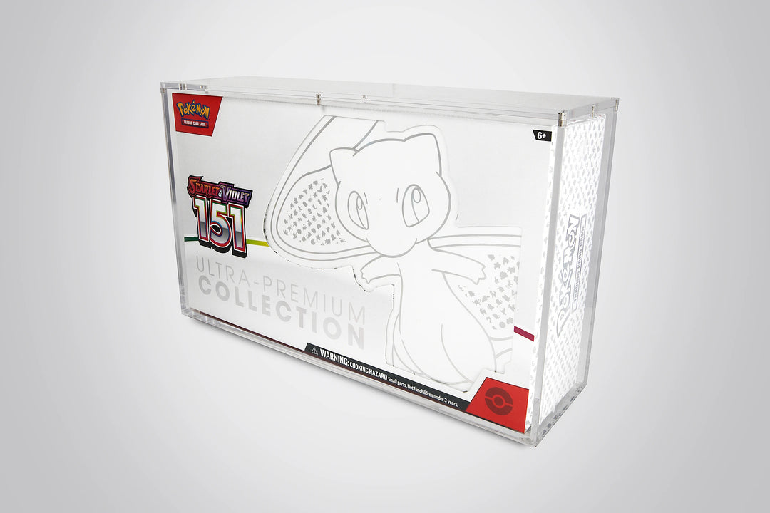 Mew Ultra Premium Collection Acrylic Display Case - Detail - Prism &amp; Pocket
